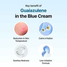 DearKlairs cream on fingertip closeup demonstrating easy absorption benefit