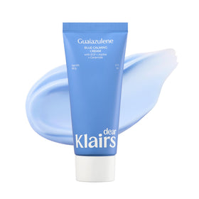 DearKlairs front packaging showing calming cream and product benefits