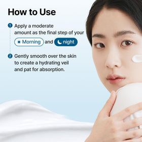 DearKlairs jar on bathroom shelf in lifestyle setting suggesting daily routine use
