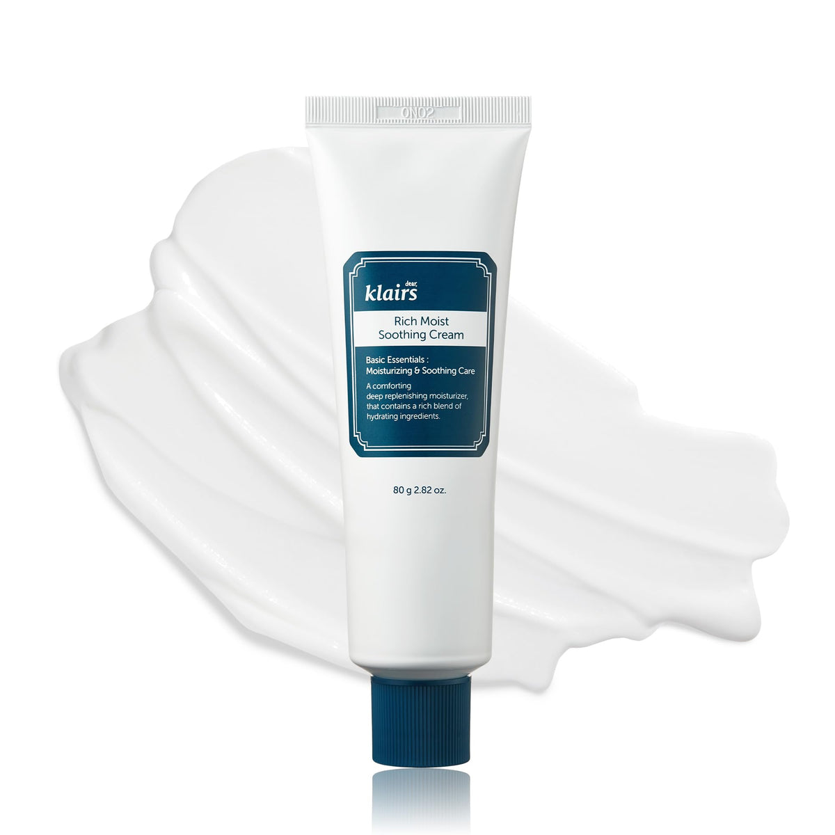 DearKlairs front jar shot showing packaging and gentle moisturizer benefits