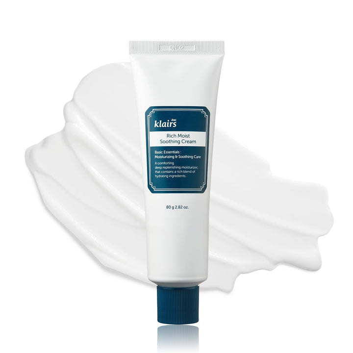 DearKlairs front jar shot showing packaging and gentle moisturizer benefits