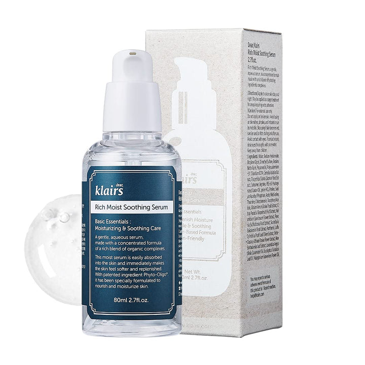 DearKlairs bottle front packaging showing label and 2.7 fl oz size for clearer choice