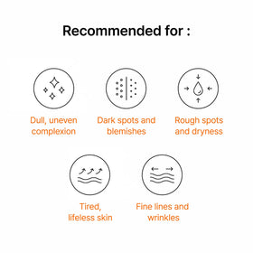 DearKlairs serum spread on skin, illustrates smooth application and quick absorption benefit