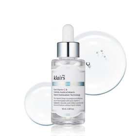 DearKlairs front packaging showing serum bottle and clear labeling for quick identification