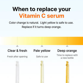 DearKlairs serum staged in bathroom routine emphasizing daily use and compatibility with skincare steps