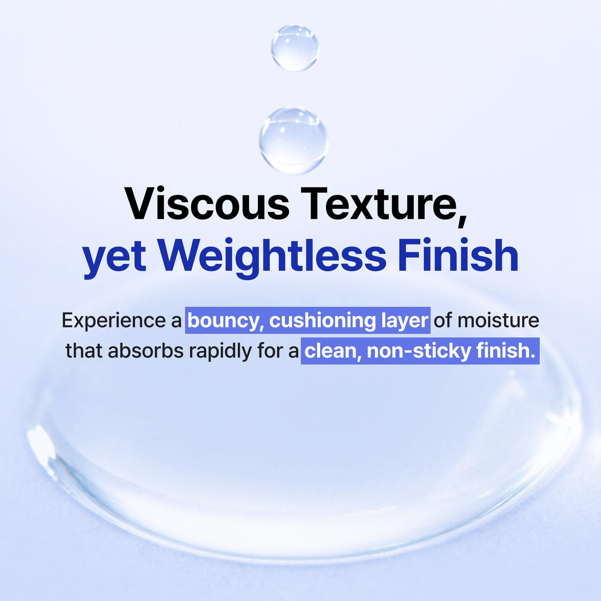DearKlairs ingredient section close-up emphasizing gentle, non-irritating formula