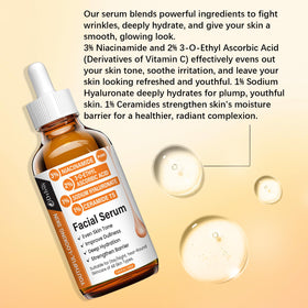 DEBAIY label closeup showing percentages and ingredients for informed shoppers