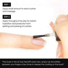 Deborah Lippmann botanical ingredients display emphasizing natural oils and nourishing benefits