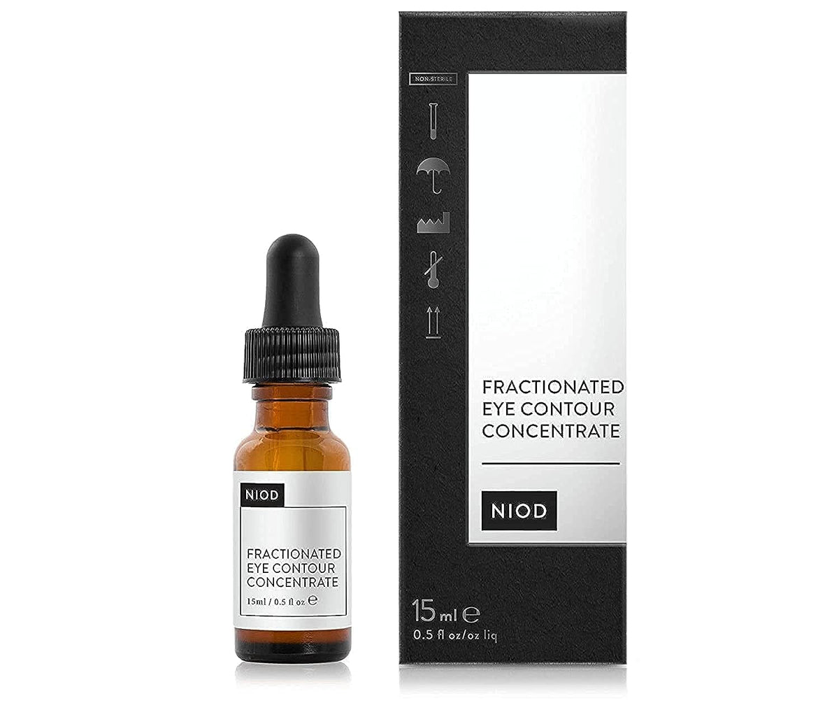 DECIEM NIOD front packaging 15ml showing product and clear labeling benefits