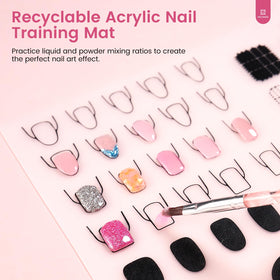 Deciniee deep groove holding nail tip securely without glue during application