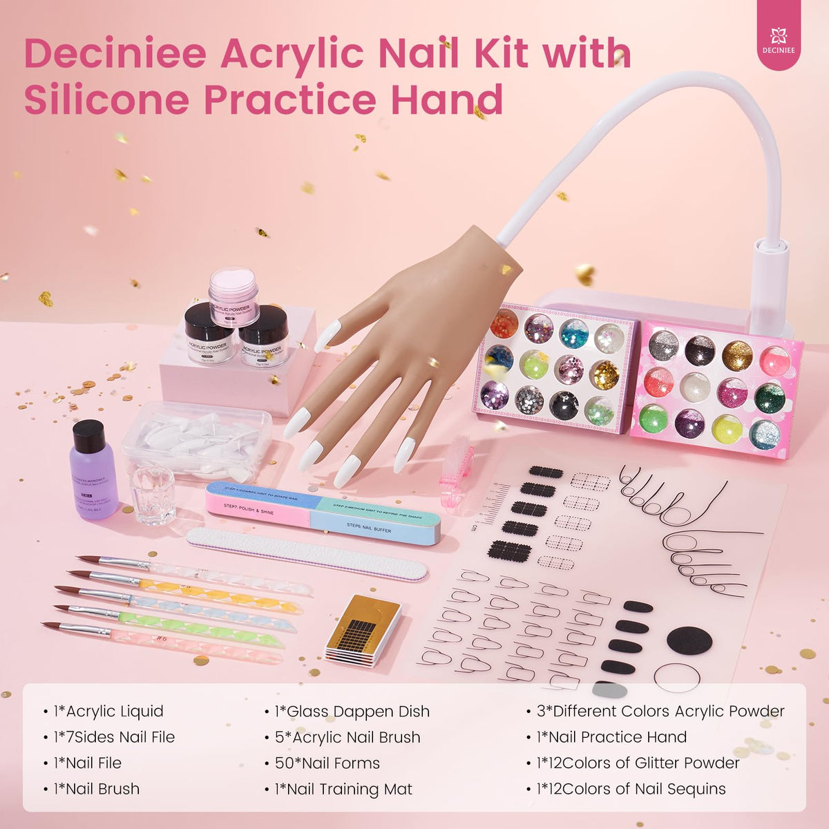 Deciniee silicone hand close-up texture and lifelike feel for realistic practice