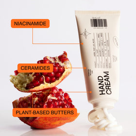 DedCool hand cream being applied to hands demonstrating fast absorption and non-greasy finish