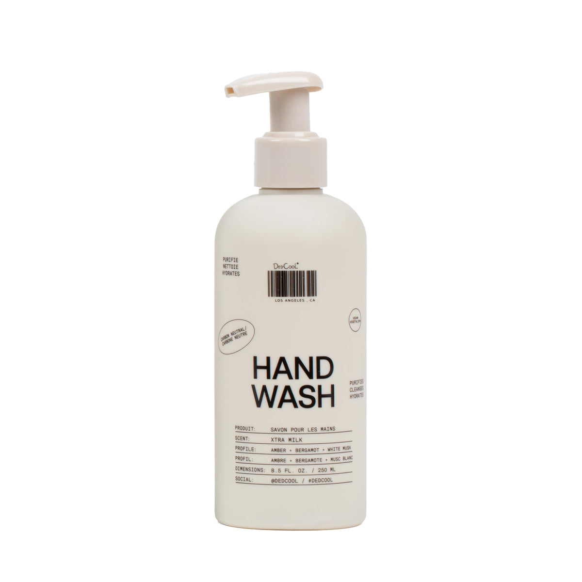 DedCool bottle front packaging showing label and size, conveys clean presentation