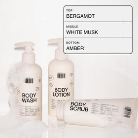 DedCool body wash in shower lifestyle setting demonstrating soothing fragrance