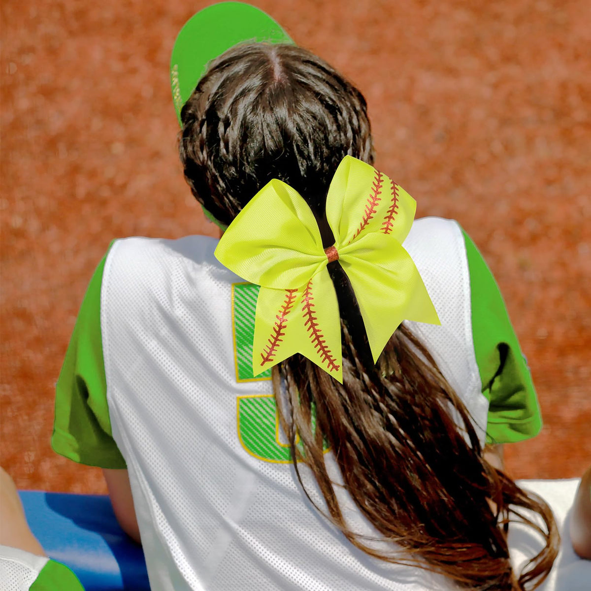 DEEKA lined-up team wearing matching bows for coordinated appearance