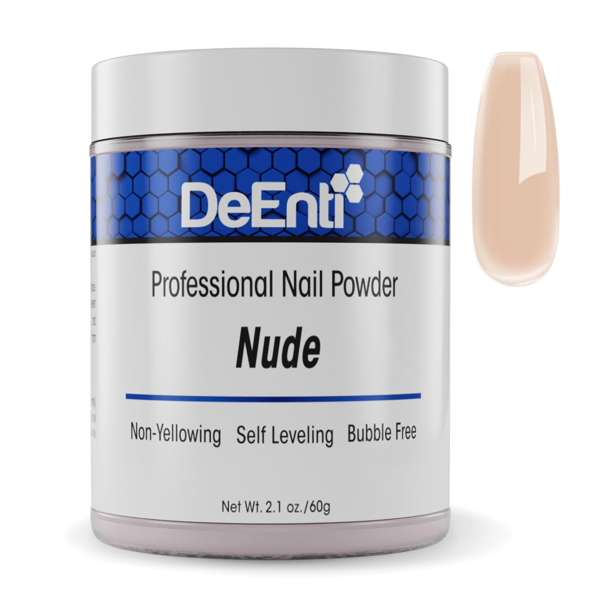 DeEnti jar front view showing product and professional presentation