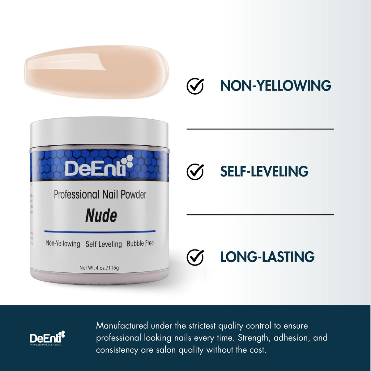 DeEnti application scene with brush and monomer demonstrating consistent bead formation