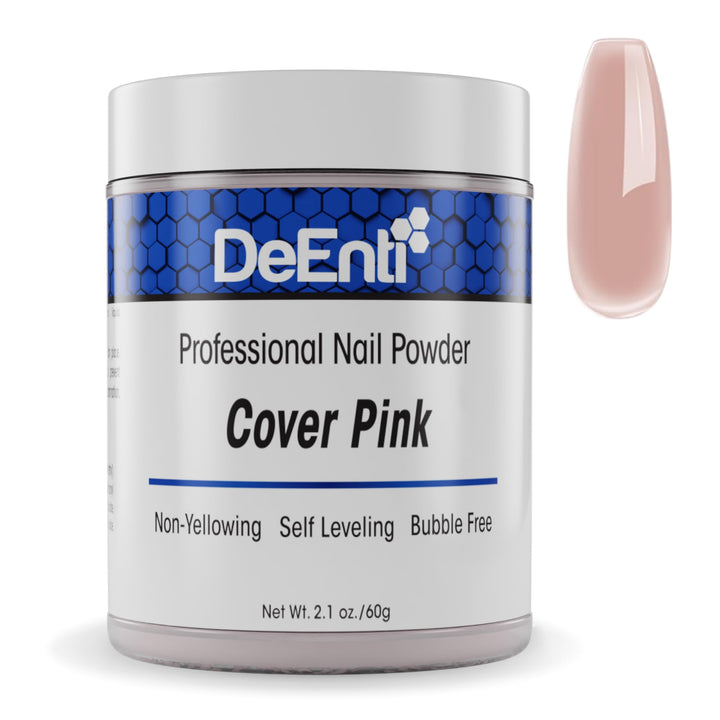 DeEnti cover pink front packaging showing jar and professional look
