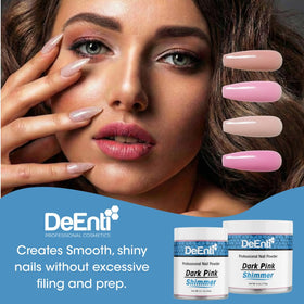 DeEnti bead on brush during application demonstrating easy sculpting control