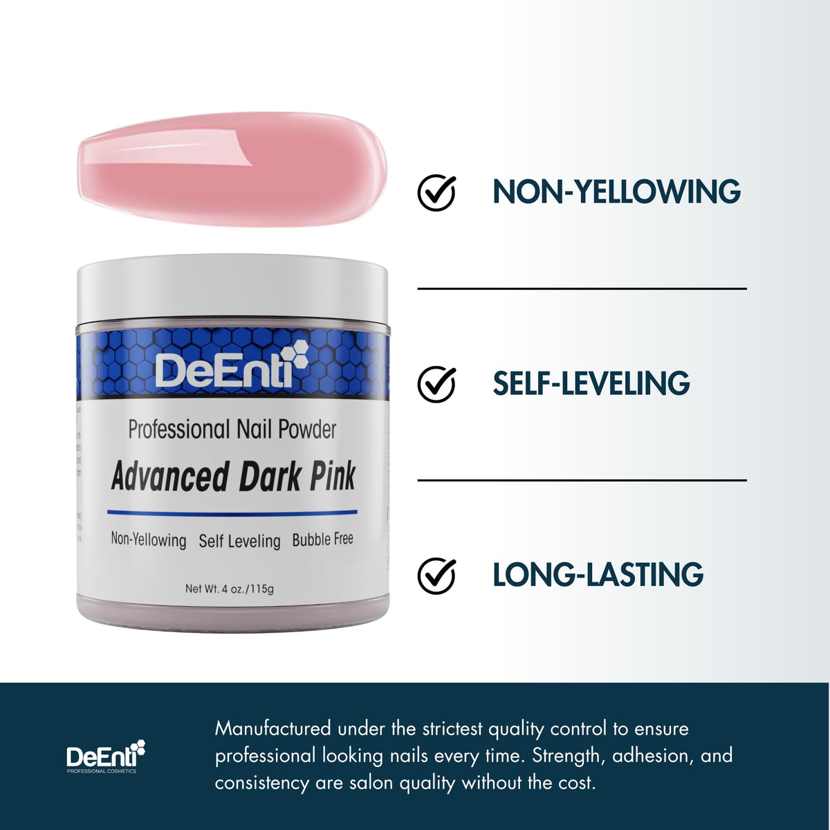DeEnti bead on brush demonstrating easy monomer mixing