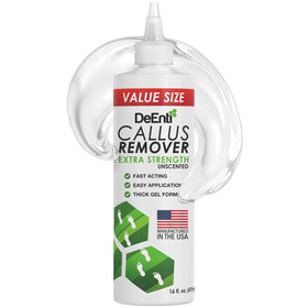 DeEnti bottle front label showing professional benefit