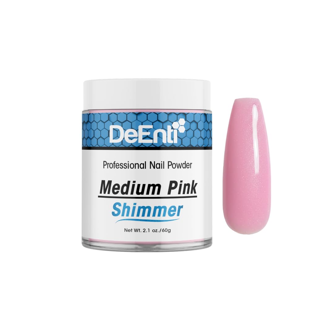 DeEnti front label of 2oz medium pink jar showing professional packaging and clarity