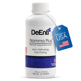 DeEnti Nomma Plus front bottle showing professional label and volume benefit