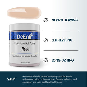 DeEnti powder held in hand showing true scale and manageable size