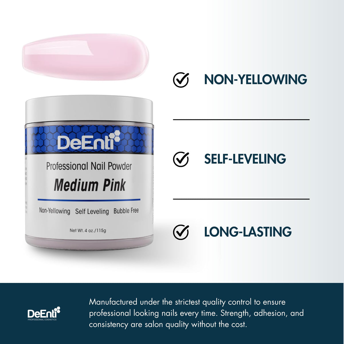 DeEnti brush picking a perfect bead illustrating consistent application control