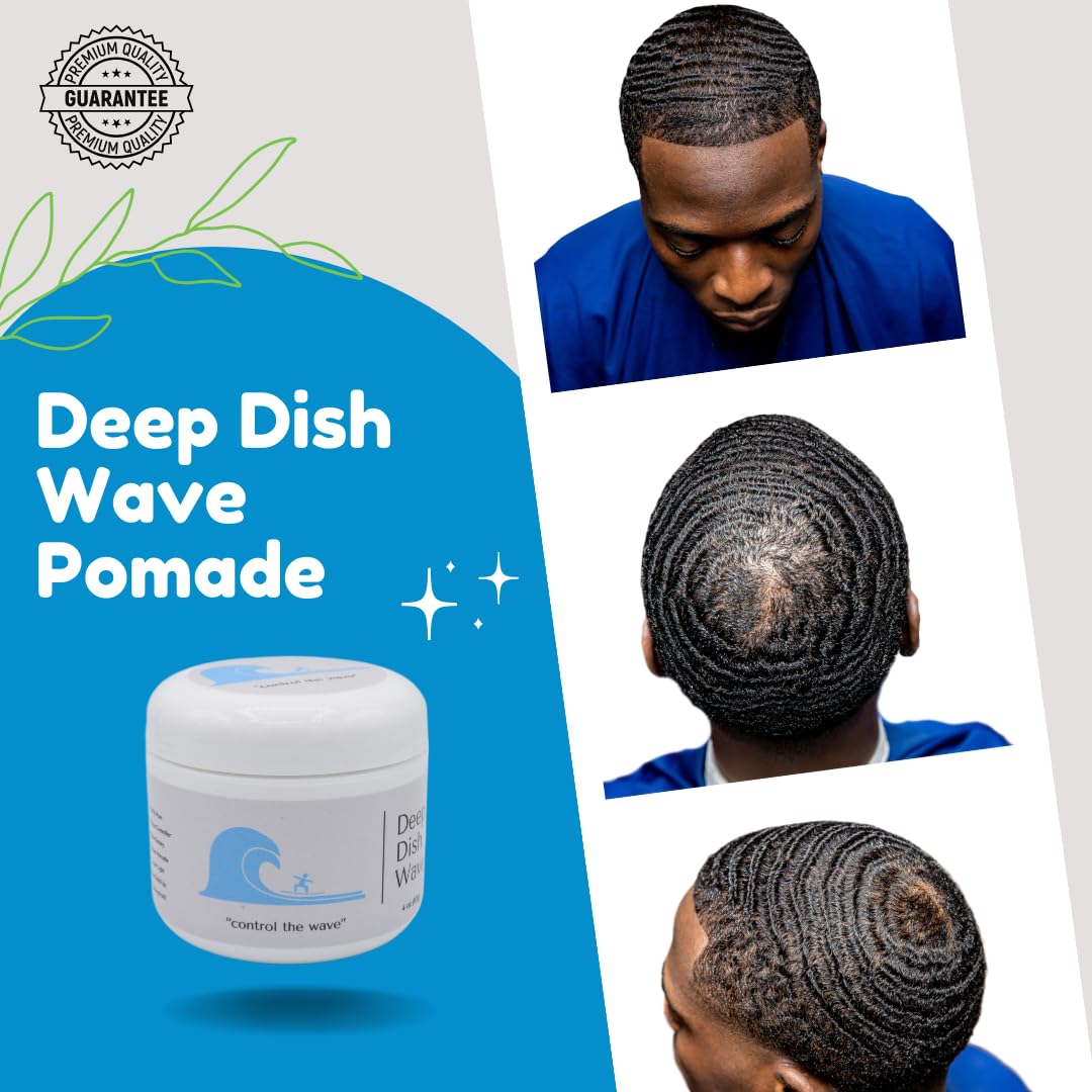Deep Dish Wave placed on bathroom vanity in lifestyle scene conveying daily grooming routine