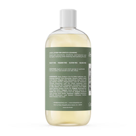 Deep Steep label and ingredient list close-up highlighting clean-beauty claims
