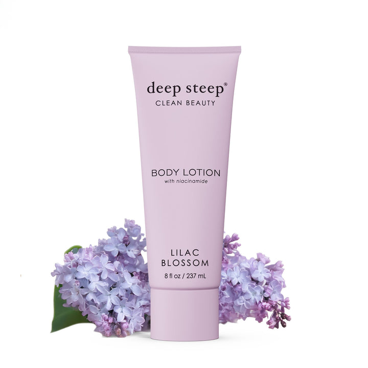 Deep Steep front packaging showing bottle and floral label for easy recognition