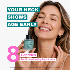 DEEPERCENT ingredient label close view, shows peptide and PDRN ingredient focus