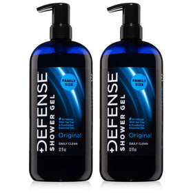 Defense Soap 32 oz front pack showing label and pump, highlights ready-to-use size