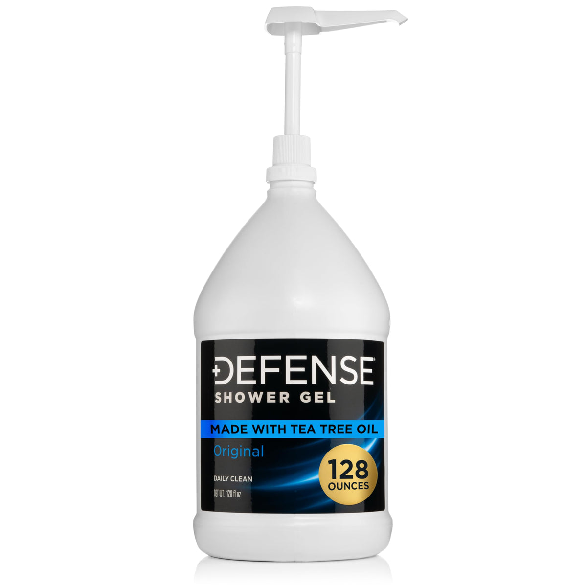 Defense Soap front packaging 1 gallon showing label and volume for refill convenience