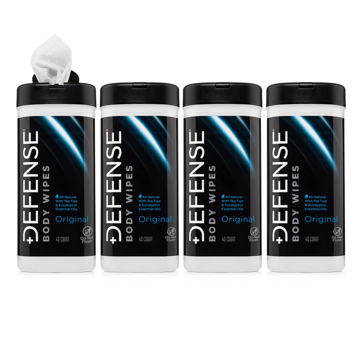 Defense Soap front packaging showing product and benefits