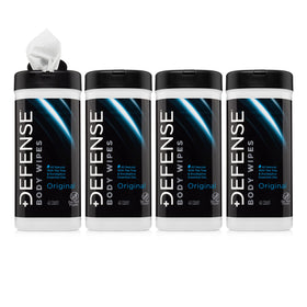 Defense Soap front packaging showing product and benefits