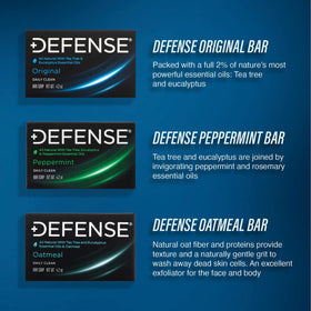 Defense Soap lather closeup demonstrating rich foam for effective rinsing