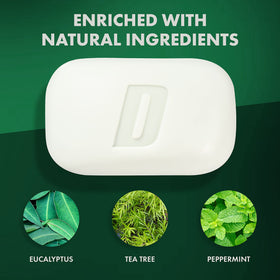 Defense Soap lather texture foamy rinse demonstrating easy wash-off