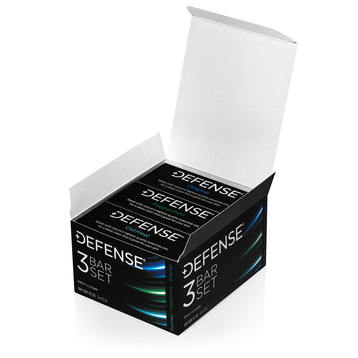 Defense Soap used by athlete after practice depicting recovery routine and cleanliness benefit
