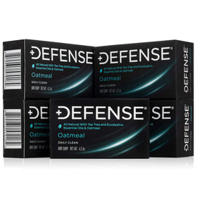 Defense Soap post-workout outdoor scene highlighting refreshing, clean feeling benefit