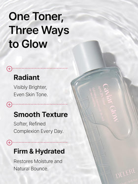 Delere application on cotton pad demonstrating gentle exfoliation benefit
