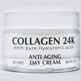 Delfanti Milano applying cream to neck demonstrates coverage and firming benefit
