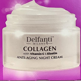Delfanti-Milano being applied to face and neck, demonstrates smooth nighttime application