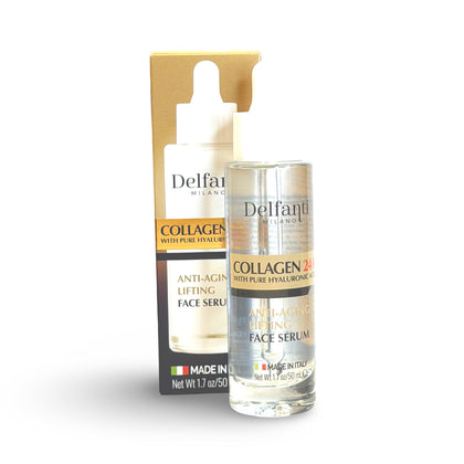 Delfanti Milano front bottle showing sleek packaging and ingredient focus
