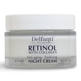 Delfanti-Milano front jar showing label and made in Italy, communicates premium quality