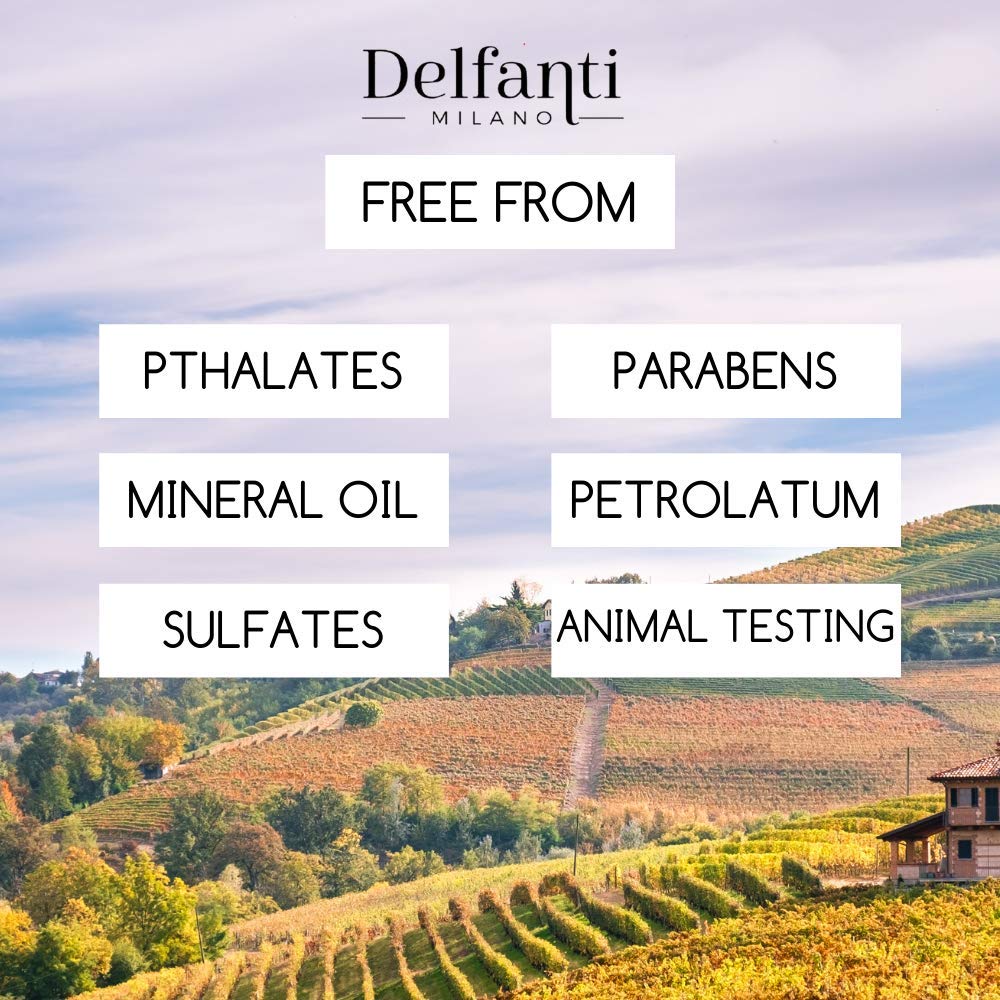 Delfanti-Milano on bathroom shelf for morning and evening routine