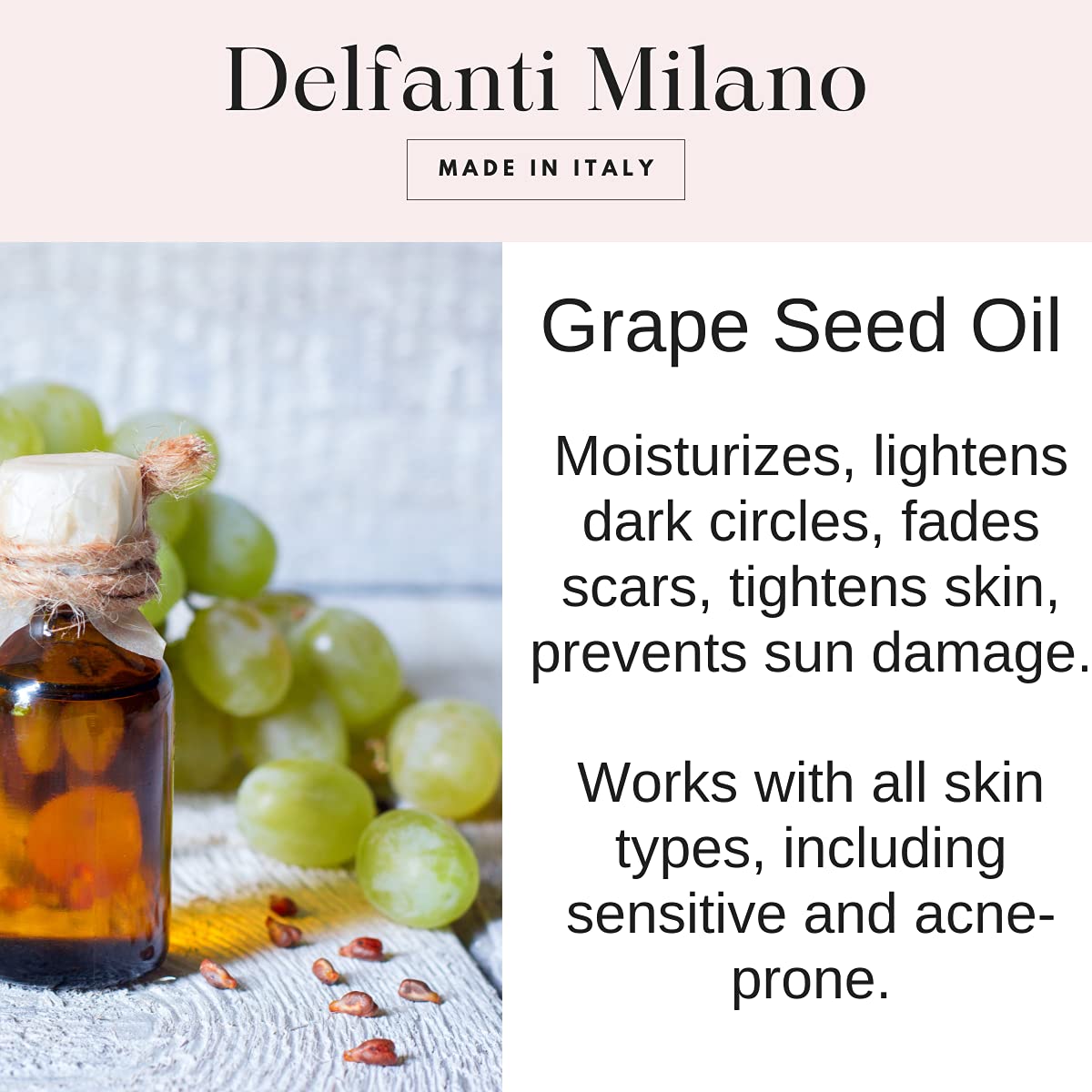 jar held in hand for Delfanti-Milano size comparison and practical daily use
