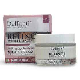 Delfanti-Milano cream texture on fingertip demonstrating smooth absorption and hydration