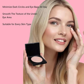 DELRRYJ product in use applied under eye illustrating quick touch-up benefit